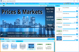 Интерфес Elementi Price&Markets