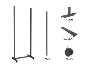 Колесная платформа для напольной стойки дисплея Samsung OM55N-D