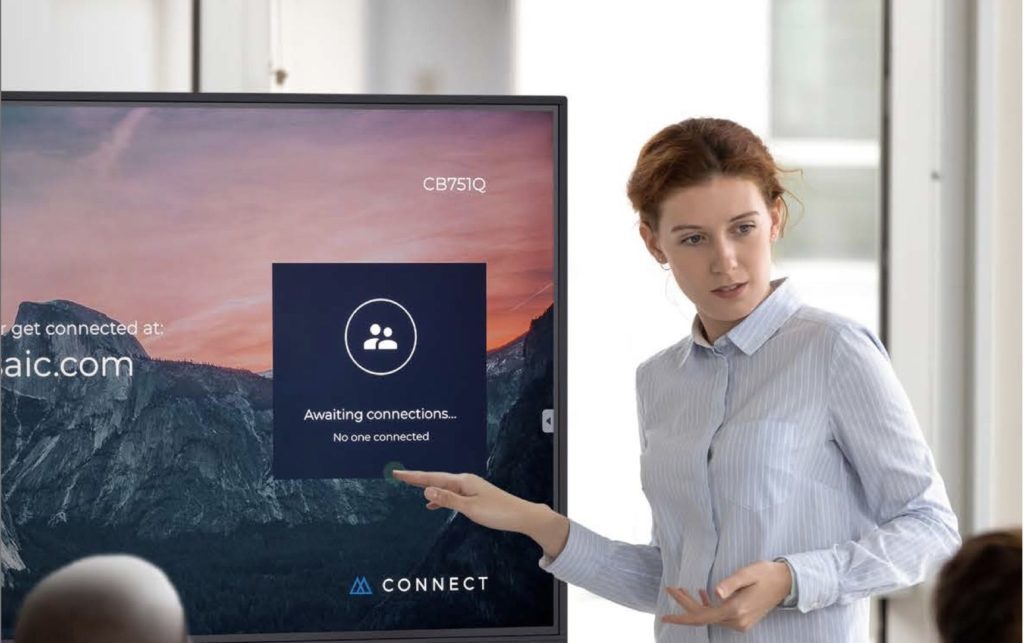 Интерактивная доска 65" NEC CB651Q
