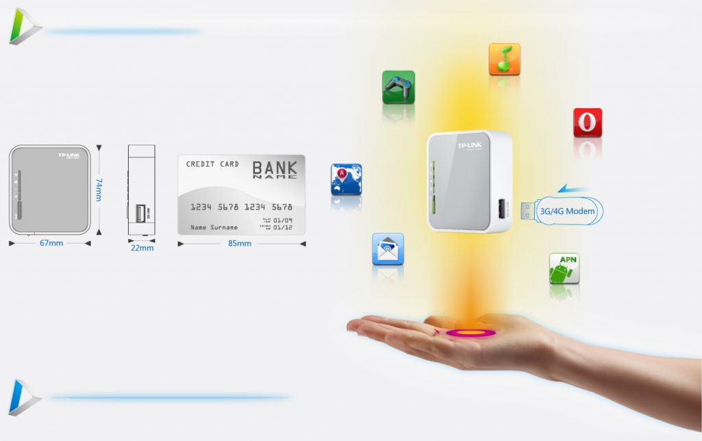 Беспроводной маршрутизатор TP-Link TL-MR3020