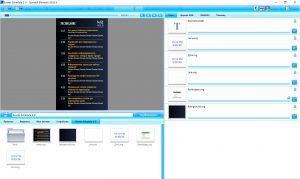 Расписание событий | Цифровой макет Elementi