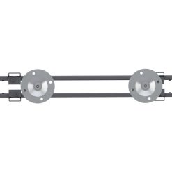 Multibrackets M Pro-Wire 3000 | Напольно-потолочная система для крепления 2х дисплеев с обоих сторон