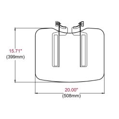 Peerless-AV ACC-GS1 | Стеклянная полка для AV-оборудования весом до 4,5 кг