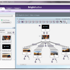 BrightAuthor | Программа для управления контентом на экранах