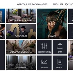 Гостиничное телевидение - Интерфейс