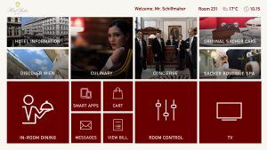 Гостиничное телевидение - Интерфейс