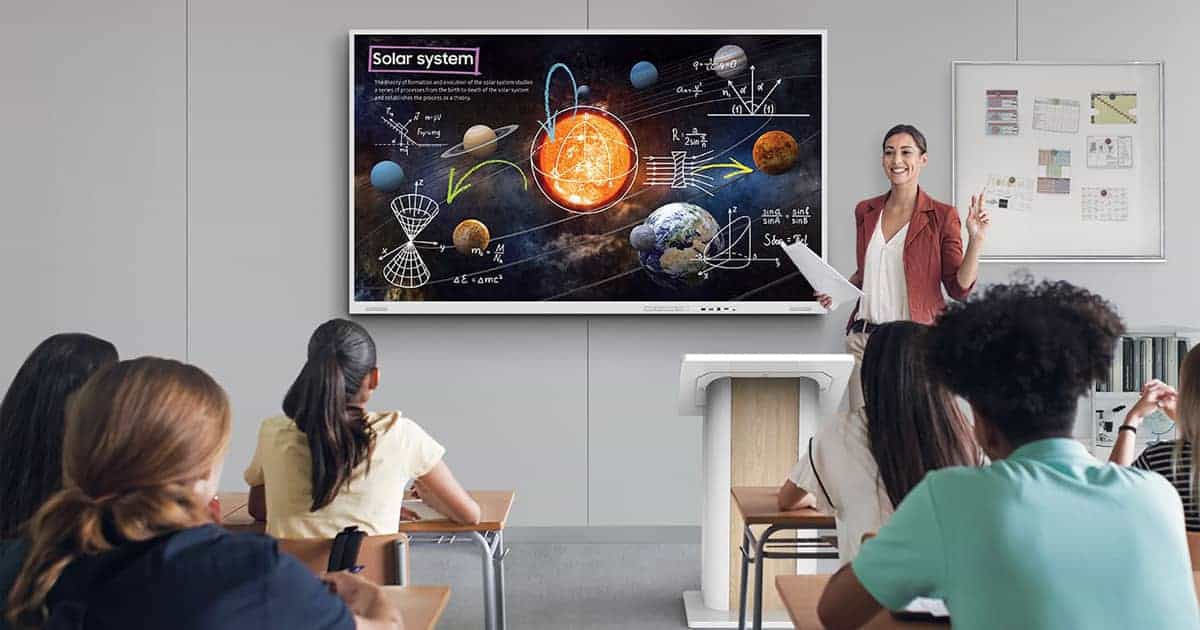 Samsung Flip Pro | Интерактивный дисплей для учебных классов и переговорных