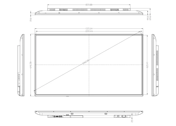 Hisense 50GM60AE | Профессиональный LCD дисплей 50"