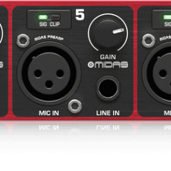 BEHRINGER ADA8200 | 8 In/8 Out ADAT аудиоинтерфейс с микрофонными предусилителями MIDAS