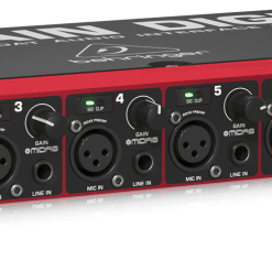 BEHRINGER ADA8200 | 8 In/8 Out ADAT аудиоинтерфейс с микрофонными предусилителями MIDAS