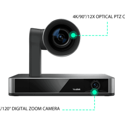 Yealink UVC86 | UHD 4K 12x Интеллектуальная PTZ Камера для видеоконференций