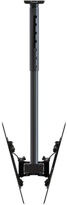 Wize Pro CU65D60A | Потолочное крепление для 2х LCD дисплеев "спина к спине" общим весом до 45 кг
