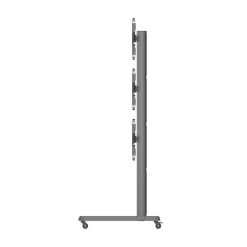 Multibrackets M Pro 3x1 | Напольная стойка на колесах для видеостены 1х3