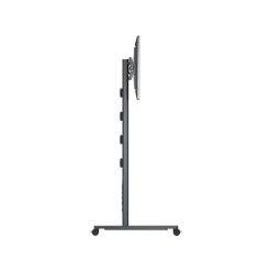 Multibrackets 180 HD Dual Black | Напольная мобильная стойка для двух дисплеев 40
