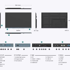 BenQ RE8604 | Интерактивная панель для школы