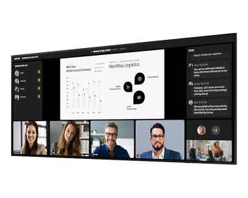Alternative view of Samsung QP105DX-5K | 5K 21:9 Широкоформатный LCD дисплей 105" для переговорных