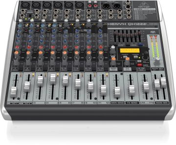 BEHRINGER XENYX QX1222USB | 16-ти канальный аналоговый микшер