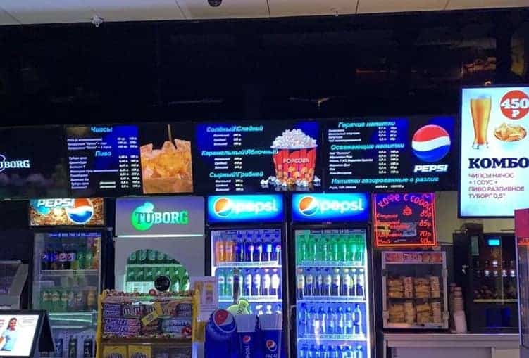 Digital Signage для кинотеатров