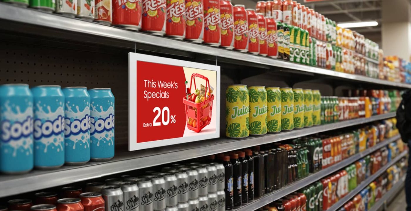 Беспороводный дисплей Samsung 13" Color E-Paper